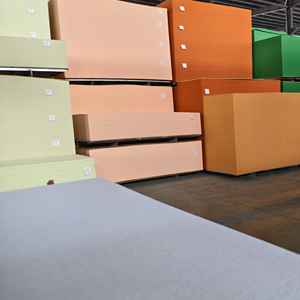 Panel de pared acústico moderno de 1,2*2,4 m, tablero de aislamiento acústico de pared completa para aislamiento de ruido de Hotel para casa - Product Image 6