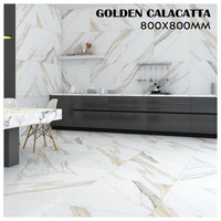 Carreaux de sol en porcelaine émaillée polie, antidérapants, imitation brique réfractaire, pour marbre GRIS, 800x800mm