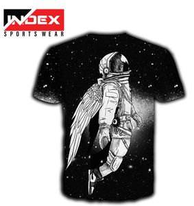 Hombres de alta calidad Sublimación Impresión 100% Poliéster Deportes Entrenamiento Sublimación Últimas camisetas - Product Image 2