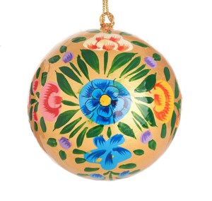 Adornos navideños artesanales de Cachemira, decoración única para el hogar para la temporada navideña - Product Image 4