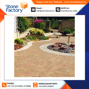 Piedras de Adoquín Naturales Pulimentadas en Mezcla Amarillo Marrón – Perfectas para Caminos de Entrada y Estacionamientos, Precio al por Mayor Disponible - Product Image 2