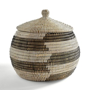 Caja de Almacenamiento con Tapa en Contraste, Caja de Almacenamiento Hecha a Mano, Ecológica, Natural, Decoración del Hogar, Venta al por Mayor desde Vietnam - Product Image 6