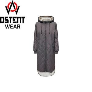 Veste Bomber à Bulles Personnalisée en Gros pour Hommes et Femmes, Couleur Grise, Intérieur en Polyester/Nylon, Toile Imperméable, Capuche, Nouveauté - Product Image 1