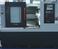 LK-200L Schlüsselfertige Lösung Hochsteife Schrägbett-CNC-Maschine 4000kg