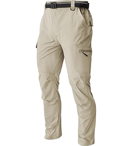 กางเกงคาร์โก้ผู้ชายแบบสั่งตัดรุ่นใหม่ ระบายอากาศได้ดี แห้งเร็ว มีเชือกผูกเอว สไตล์ไฮสตรีท น้ำหนักเบา - Product Image 4