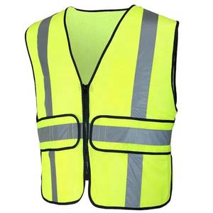 Oem Venta al por mayor Tarifa Hombres Hi Vis Chaleco Transpirable Cómodo Ropa informal Alta calidad Precio asequible Hombres Hi Vis Chaleco para adultos - Product Image 1