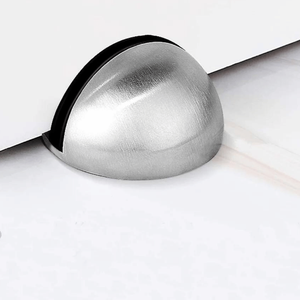 Tope de puerta magnético de acero inoxidable moderno para hoteles y espacios comerciales Soluciones de metal de goma de madera de aleación de zinc - Product Image 2