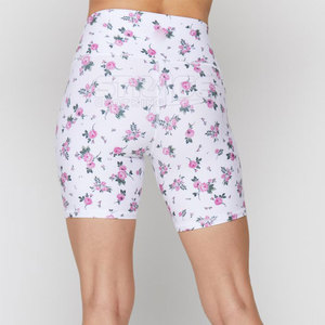 Shorts de cyclisme pour femmes, légers, respirants, extensibles, écologiques, séchage rapide, tissu en élasthanne/polyester, taille élastique - Product Image 2