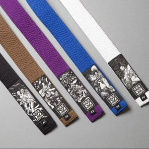 Cinturón Jiu Jitsu personalizado de alta calidad al por mayor cinturón jiu jitsu brasileño CINTURÓN DE Karate - Product Image 1