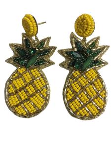 ต่างหูห้อยลูกปัดจากนักออกแบบที่กำลังมาแรงทำด้วยมือสำหรับกิจกรรมพิเศษการเย็บปักถักร้อยการออกแบบที่ทันสมัยหลากสีสันจากอินเดีย - Product Image 3