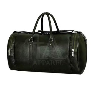 กระเป๋าทรงดัฟเฟิลหนังคุณภาพพรีเมี่ยมที่มีรูปลักษณ์เหนือกาลเวลาและแข็งแรงเหมาะสำหรับผู้ชายและผู้หญิงที่ชื่นชอบสไตล์ - Product Image 3