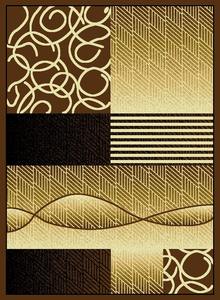 Alfombra Turca Moderna de Polipropileno Tejida a Máquina Adiva, Alfombras de Yute de Alta Calidad Resistentes a las Manchas, Pelo Alto, Diseño Abstracto Mediano - Product Image 2