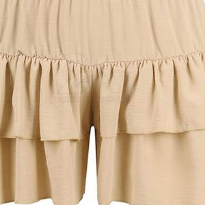 Pantalones cortos con volantes de moda superventas, pantalones cortos de mujer de nuevo estilo de alta calidad, pantalones cortos con volantes para adultos - Product Image 6