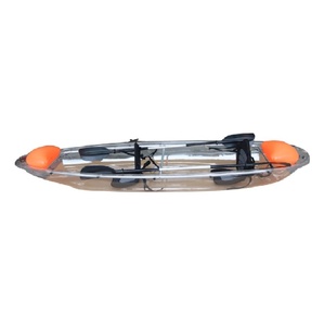 Kayak Transparente de Alta Calidad con Fondo Cristalino, Canoa de Lujo para Parques de Aventura, Turismo y Ventas de Exportación - Product Image 1