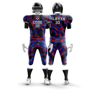 Conjunto de camiseta de fútbol americano directo de fábrica para niños personalizable transpirable corto de talla grande entrega rápida precio bajo OEM - Product Image 1