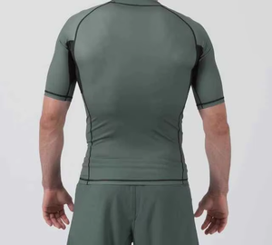 Custom Your Own Sublimated Printed Rashguard High Quality BJJ Rashguard Light <b>Weight</b> Fabric - Product Image 6
