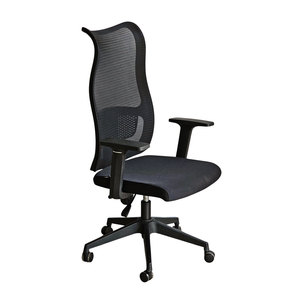 Chaise de bureau ergonomique GAK834 à dossier haut en maille, pivotante, design contemporain avec appuie-tête réglable pour usage en atelier - Product Image 1