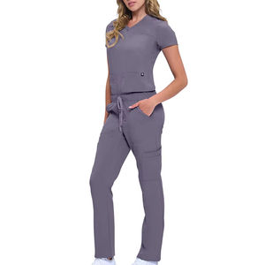 Nuevo Uniforme Médico, Conjunto de Pantalones y Camiseta de Manga Corta, Uniforme para Hospital, Veterinaria, Médico, Cirugía, Ropa de Trabajo - Product Image 2