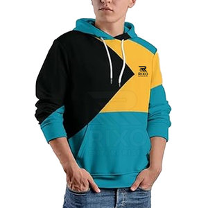 เสื้อฮู้ดผู้ชายไซส์ใหญ่ รุ่นใหม่มาแรงสำหรับฤดูหนาว ผ้าฝ้าย 100% ระบายอากาศได้ดี มีกระเป๋า  สามารถปรับแต่งได้ - Product Image 4
