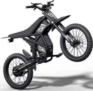 GT73PROS Electric Dirt Bike for Adults Teens 60V Max 50MPH & 36AH Dual Battery Electric Dirtbike 85 Mile Long <b>Range</b> Ebike - Product Image 3