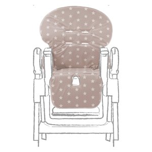 Funda para Silla Alta STARLETTE de Italbaby, Color Gris Paloma 050 6150 14 - Product Image 1