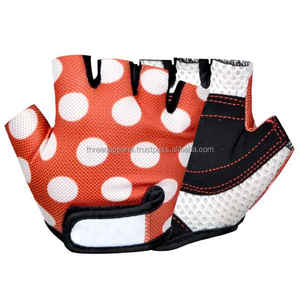 Guantes de Ciclismo de medio dedo para niños de neopreno de alta calidad al por mayor de fábrica, equipo deportivo antideslizante transpirable personalizado para exteriores - Product Image 6