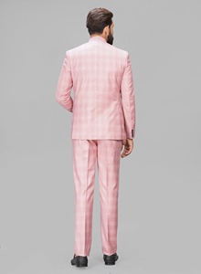 Costume 2 pièces basique en polyester à col banni pour hommes, coupe longue régulière, respirant, tenue de cérémonie pour Scoot La-pour le travail - Product Image 2