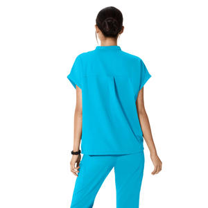 Uniformes Médicos para Mujer con Logotipo Personalizado del Fabricante, Conjuntos de Uniformes de Hospital con un Bolsillo, Detección de Agujas - Product Image 5