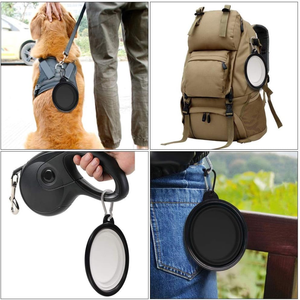 Alimentador de silicona plegable para mascotas Cuenco de silicona para mascotas Alimentación de agua 14,5 cm - Product Image 4