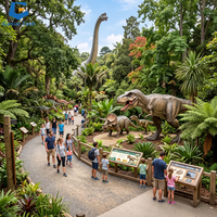 Festival de dinosaures en plein air clé en main avec spectacles animatroniques et activités sur les fossiles