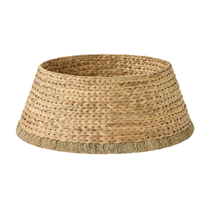 Collar para Árbol de Navidad de Jacinto de Agua Tejido a Mano, Falda para Árbol Natural y Sostenible para un Estilo Festivo Acogedor, Venta al por Mayor de Vietnam - Product Image 6