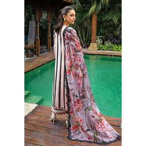 Traje Casual de Verano de 3 Piezas Sin Coser con Dupatta de Algodón Estampado Digital, Transpirable, Modelo PC-52004 - Product Image 5