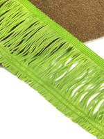 Chaîne de franges métalliques argentées brillantes de 20 cm (8 pouces) pour décoration de Noël, rideaux, vêtements et textiles de maison - Vente en gros