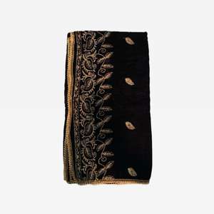 High Quality Plus Size Breathable Velvet <b>Shawl</b> for <b>Women</b> Long Cotton Luxury Style with Lace and Pattern Decoration Top Prices - Product Image 4