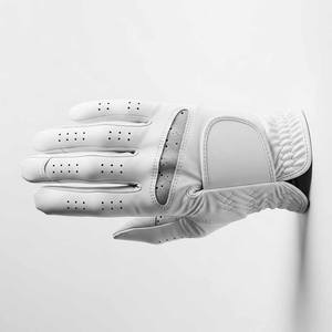 Genuine Leather Golf Gloves <b>Men's</b> Left Right Hand Soft Breathable Pure Sheepskin Golf Gloves - Product Image 4