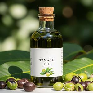 Aceite de Tamanu prensado en frío puro, venta al por mayor, aceite de semilla de Calophyllum Inophyllum para el cuidado de la piel y el crecimiento del cabello, calidad de exportación - Product Image 2