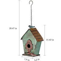 Maison pour animaux de compagnie et animaux grande cabane forme grandes Cages à oiseaux pour la décoration de la maison et du jardin Marketing Cages à oiseaux en métal
