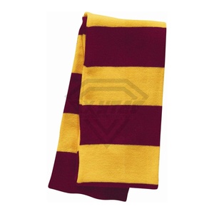 ผ้าพันคอถักสำหรับสโมสรกีฬาผ้าพันคอแฟนฟุตบอลสองด้านบริการออกแบบโลโก้ได้ตามต้องการ - Product Image 1