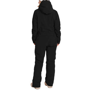 Combinaison de ski hiver 2026 chaude pour femme, ensemble de snowboard d'extérieur, combinaison de ski une pièce imperméable à capuche, survêtement - Product Image 4
