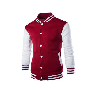 Chaqueta universitaria para hombre con precio económico, talla personalizada con diseño de logotipo, chaqueta de béisbol universitaria para hombre, envío DDP - Product Image 2