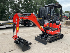 รถขุดขนาดเล็ก Kubota รุ่น U17-3A น้ำหนัก 1.7 ตัน พร้อมบุ้งกี๋ 3 ใบ แบบ Zero Tail Swing ระบบไฮดรอลิก ขาย - Product Image 4