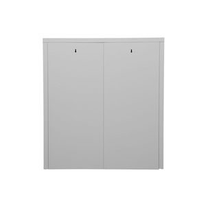 C+P Armadietto per Utensili Base, 4 ripiani, 916 x 422 x 1950 mm, grigio chiaro - Product Image 1