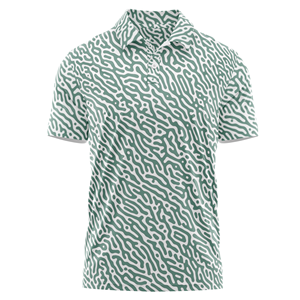 Camiseta Deportiva para Hombre al por Mayor, Manga Corta, Impresión de Logotipo Personalizada, Poliéster y Elastano, Secado Rápido, Tallas Grandes, para Golf, Hecha en Vietnam - Product Image 1