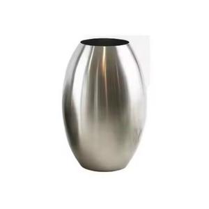 Metal Silver Matte <b>Vase</b> for Home Decoration <b>Vase</b> for Wholesale Modern Unique <b>Decorative</b> Handcrafted Designer Flower <b>Vase</b> - Product Image 1