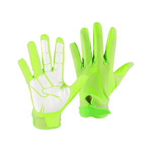 Gants de football américain légers en cuir de haute qualité avec poignée antidérapante Meilleur prix Respirant et Logo personnalisé - Product Image 2