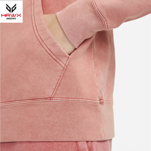 Top Moda Hombres Sudaderas con capucha y cremallera Alta calidad Algodón Poliéster Patrón sólido Invierno Bajo MOQ - Product Image 4