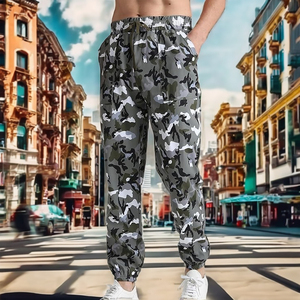 Trajes informales para hombre, ropa de calle china, pantalones de moda para hombre, traje negro, pantalones blancos, pantalones de vestir para hombre, pantalones de vestir ajustados - Product Image 1