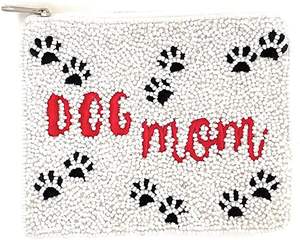 Pochette à monnaie miniature carrée brodée de perles de verre artisanales traditionnelles, style fantaisie unique de haute qualité, Hiba - Product Image 2