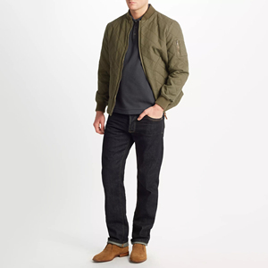 แจ็คเก็ตบอมเบอร์ผู้ชายสไตล์ไฮสตรีทสำหรับฤดูหนาว ผลิตตามสั่งขายส่ง คอตั้ง ผ้าไนลอน/โพลีเอสเตอร์บาง กันลม ผลิตจากโรงงาน ขายส่งจำนวนมาก - Product Image 4