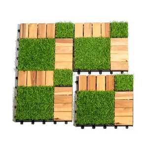 No.1 World-пластиковая Базовая плитка-OEM/ODM-плетеная плиточная плитка из дерева/пластика/травы-все напольные плитки